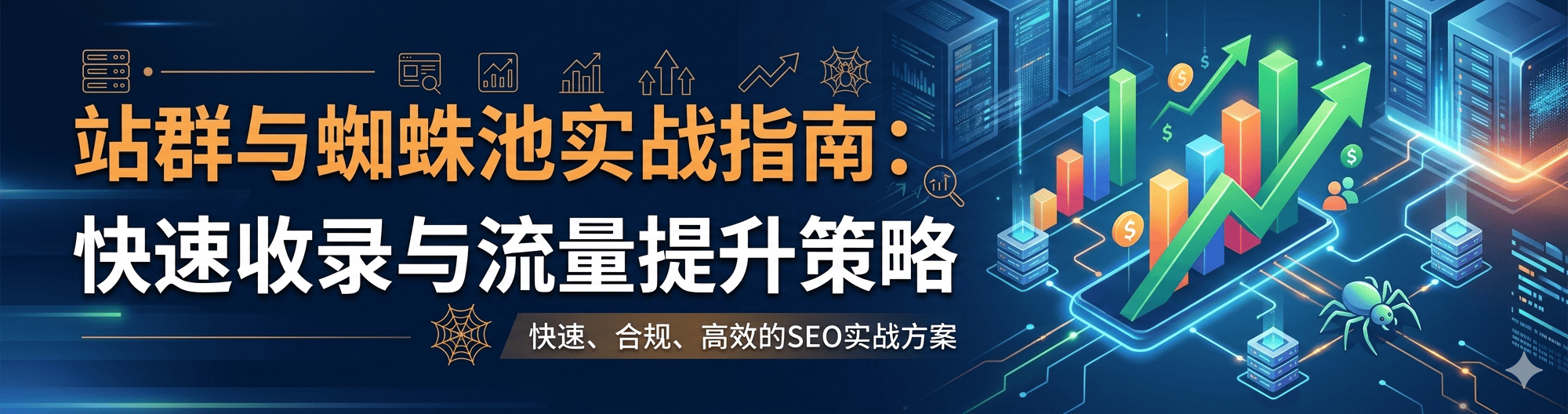 万站通SEO站群与蜘蛛池实战指南：快速收录与流量提升策略